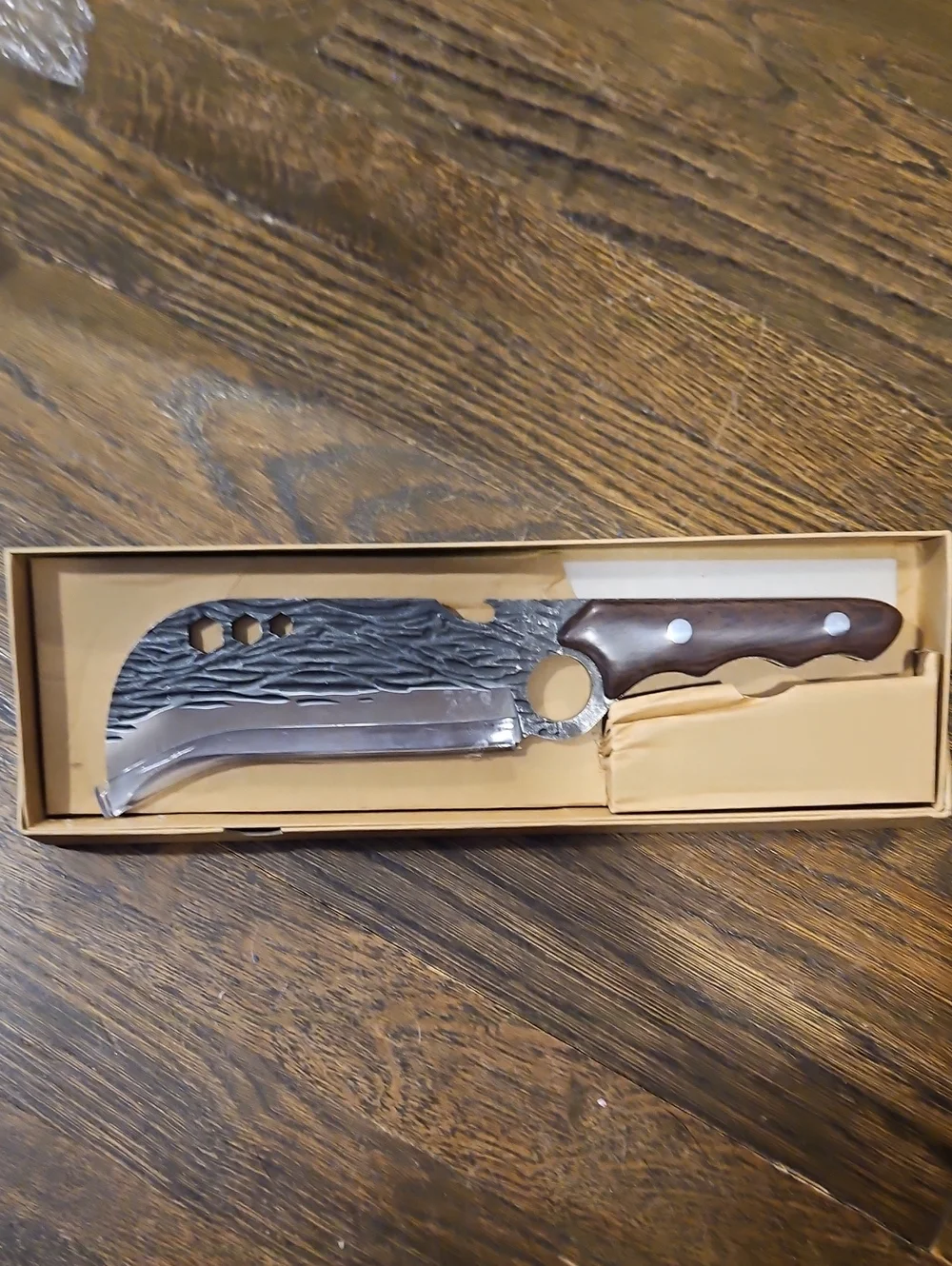 Coolina Meat cleaver, Cleaver Knife Boning Knife Hook Chopped Bone Tungsten